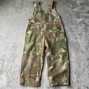 Vintage Kids Camouflage Kids Overalls 24m Mossy Oak